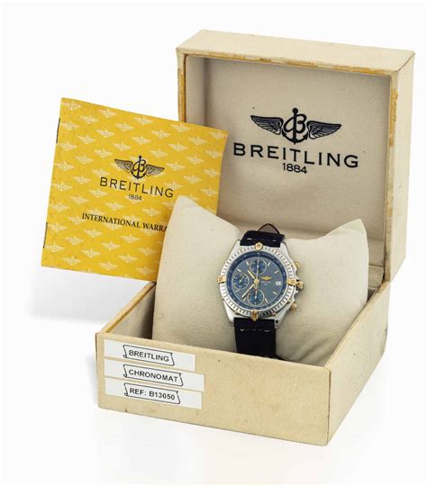 scatola originale breitling oro